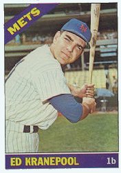 1966 Topps Baseball Cards      212     Ed Kranepool